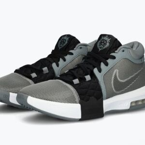 Nike Lebron Witness 8 Cool Grey/Black Mens Size 12